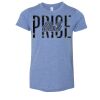 3413Y Youth Extra Soft Tri-blend Tee Thumbnail